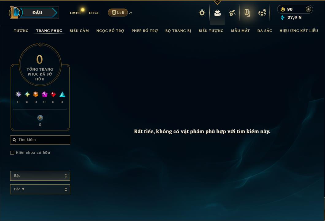 Hình ảnh chi tiết tài khoản LMHT mã số 165484 - Shop LMHT