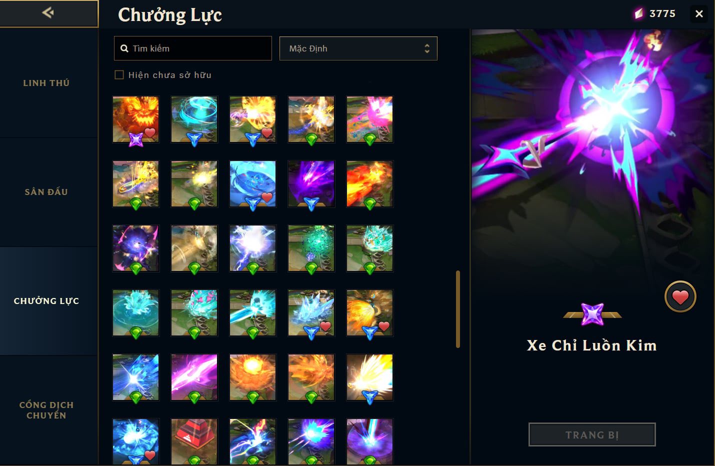 Hình ảnh chi tiết tài khoản LMHT mã số 166101 - Shop LMHT