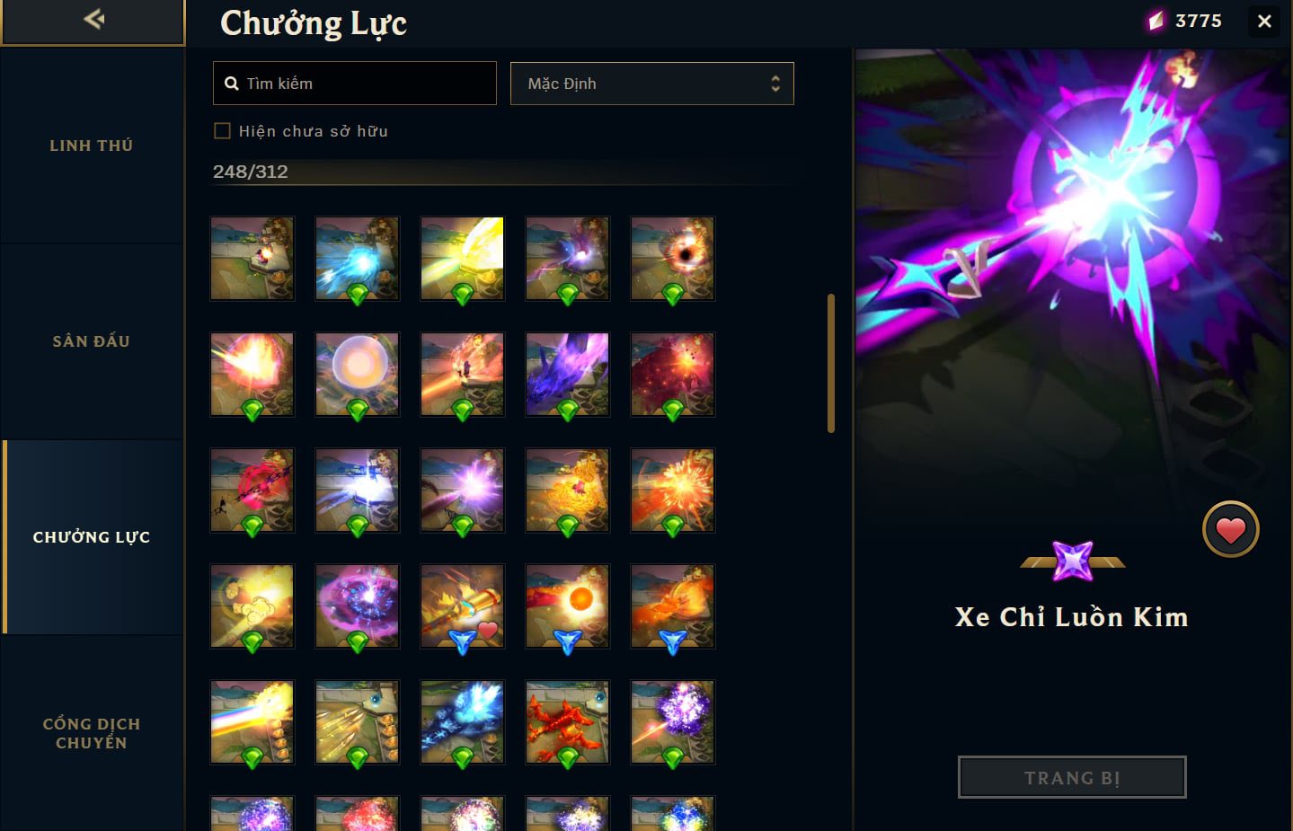 Hình ảnh chi tiết tài khoản LMHT mã số 166101 - Shop LMHT