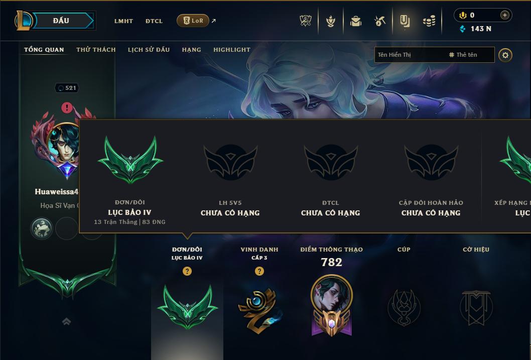 Hình ảnh chi tiết tài khoản LMHT mã số 178481 - Shop LMHT