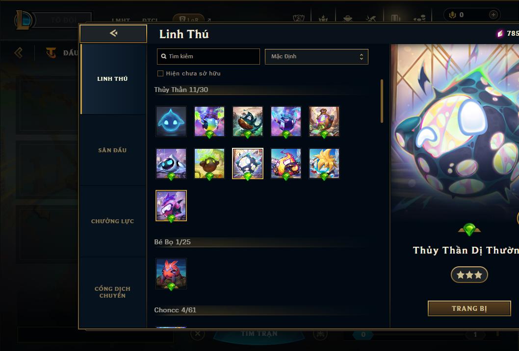 Hình ảnh chi tiết tài khoản LMHT mã số 178530 - Shop LMHT