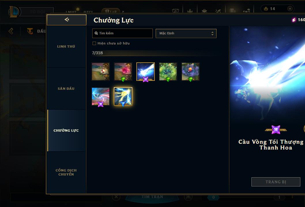 Hình ảnh chi tiết tài khoản LMHT mã số 181294 - Shop LMHT