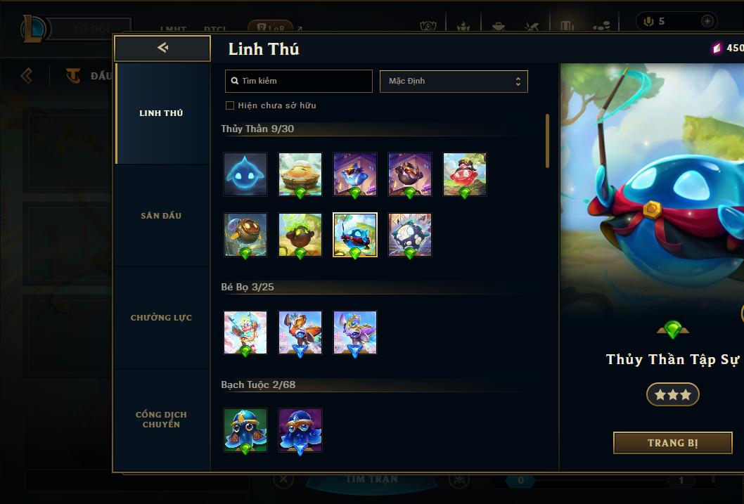 Hình ảnh chi tiết tài khoản LMHT mã số 181316 - Shop LMHT