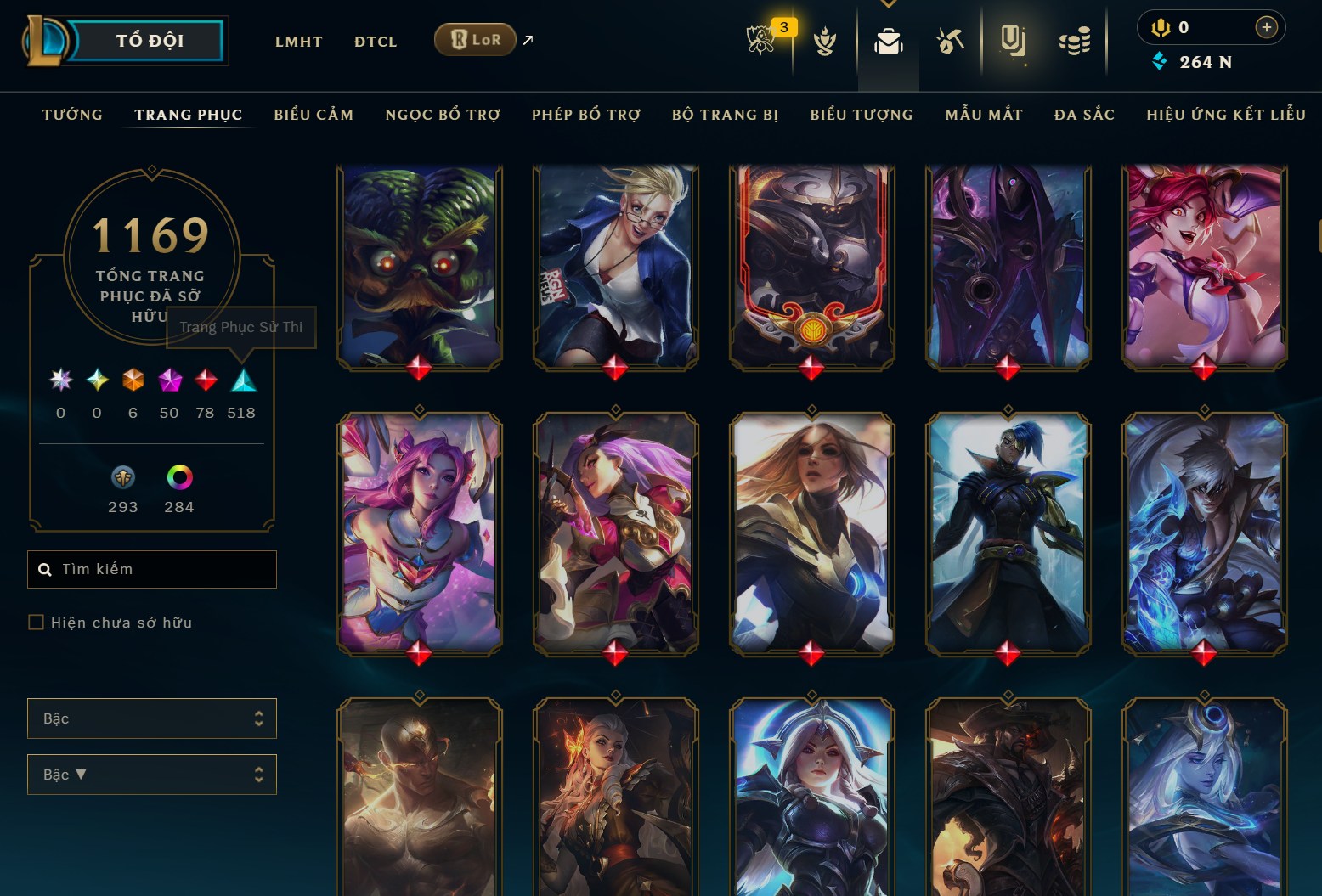 Hình ảnh chi tiết tài khoản LMHT mã số 182039 - Shop LMHT