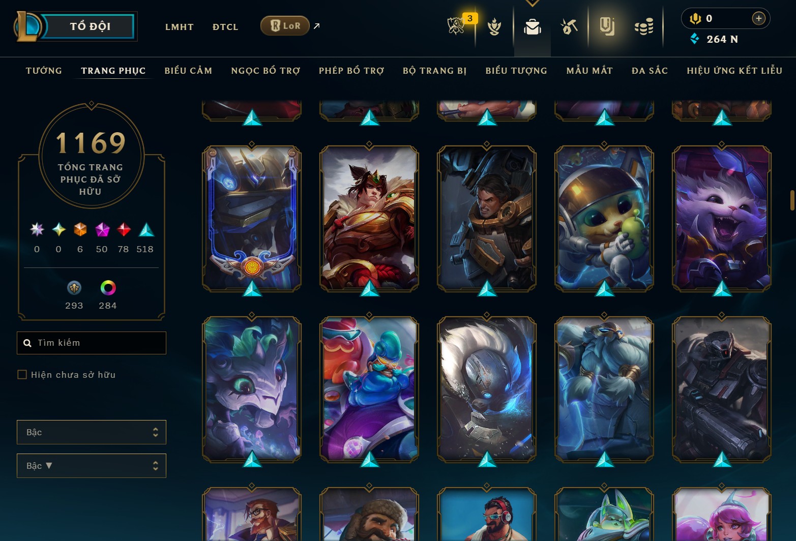 Hình ảnh chi tiết tài khoản LMHT mã số 182039 - Shop LMHT