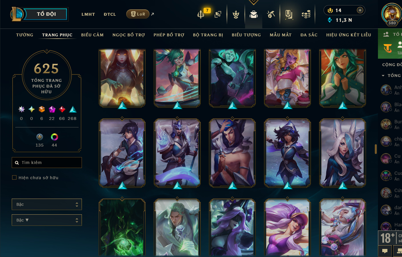 Hình ảnh chi tiết tài khoản LMHT mã số 199376 - Shop LMHT