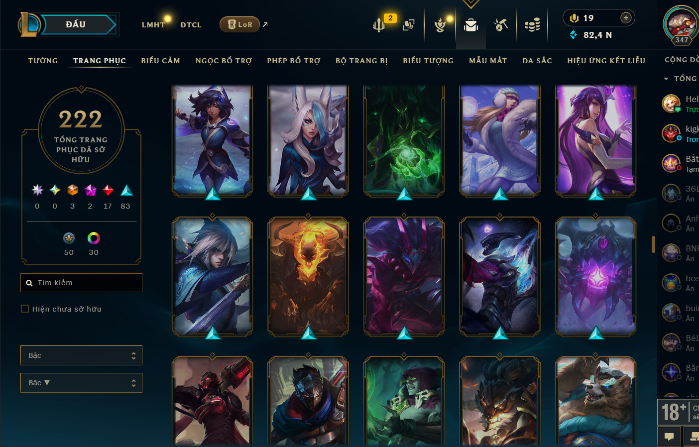 Hình ảnh chi tiết tài khoản LMHT mã số 199378 - Shop LMHT