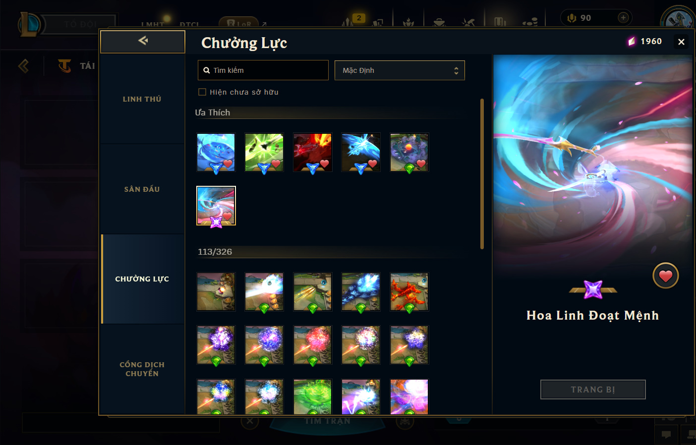 Hình ảnh chi tiết tài khoản LMHT mã số 199380 - Shop LMHT