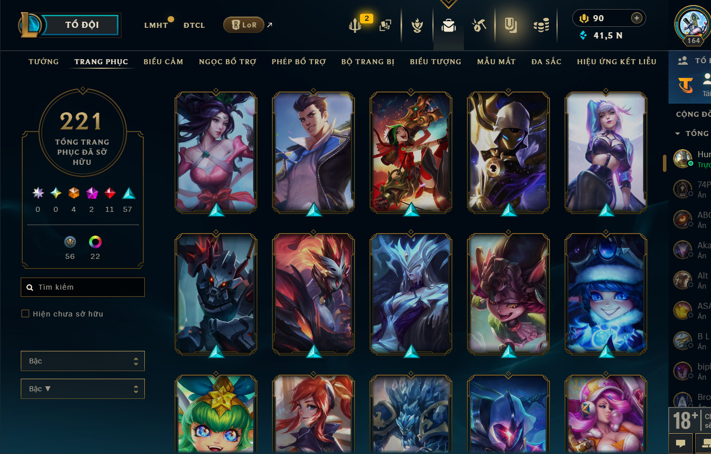 Hình ảnh chi tiết tài khoản LMHT mã số 199380 - Shop LMHT