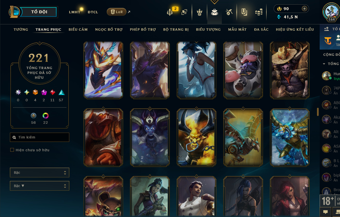 Hình ảnh chi tiết tài khoản LMHT mã số 199380 - Shop LMHT