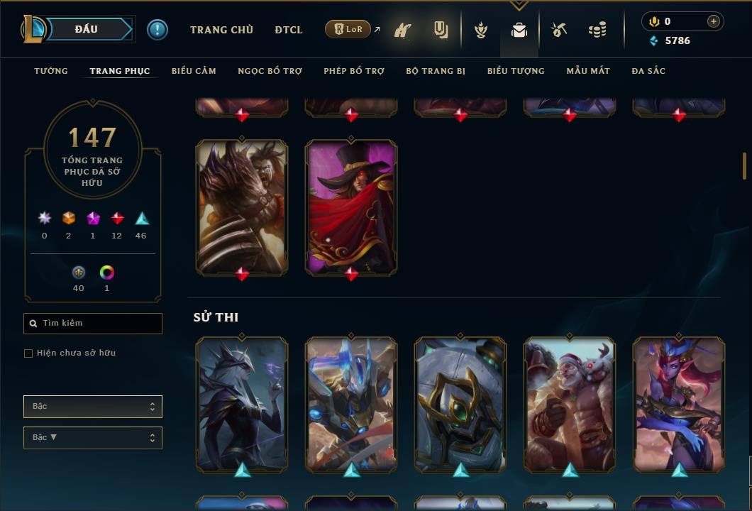 Hình ảnh chi tiết tài khoản LMHT mã số 26722 - Shop LMHT