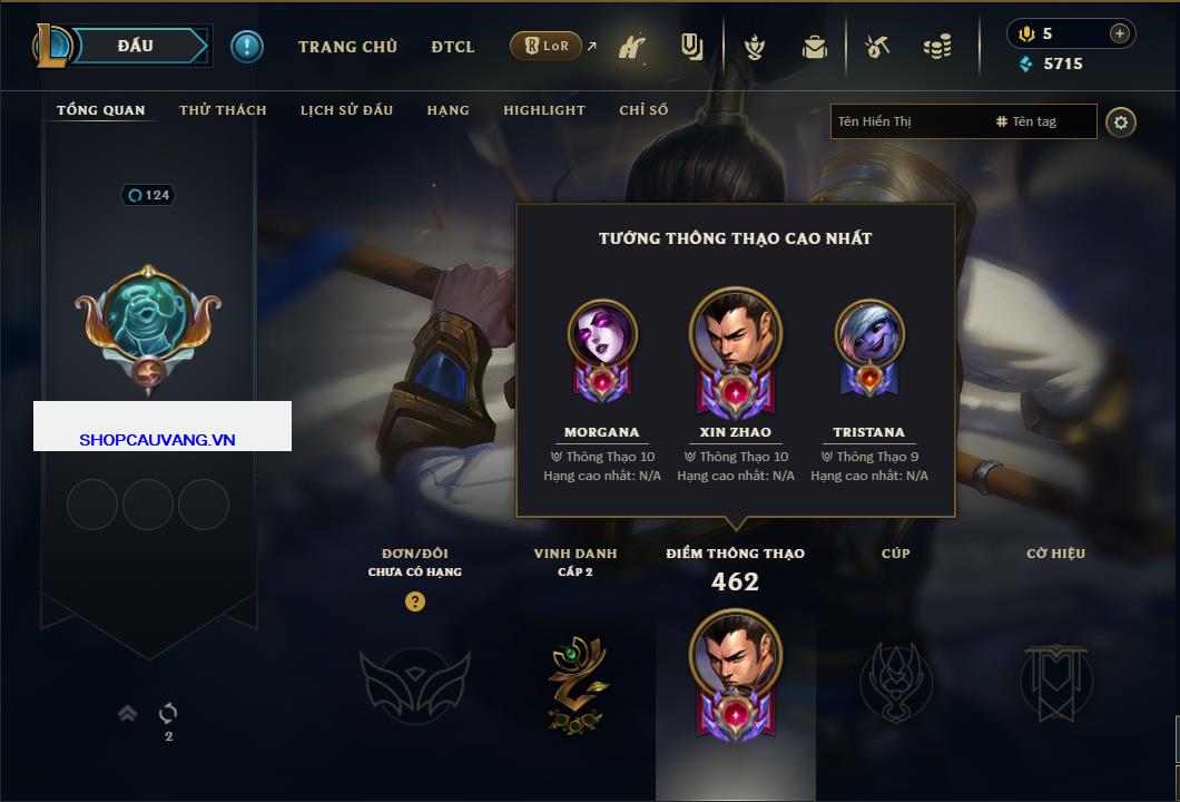 Hình ảnh chi tiết tài khoản LMHT mã số 26839 - Shop LMHT