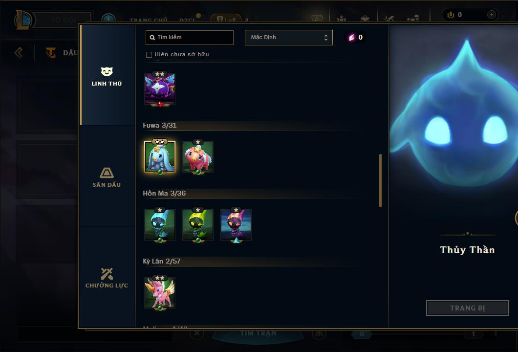 Hình ảnh chi tiết tài khoản LMHT mã số 61111 - Shop LMHT