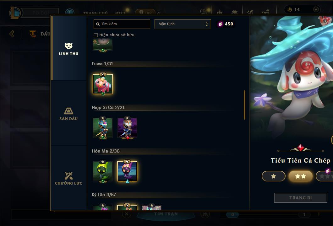 Hình ảnh chi tiết tài khoản LMHT mã số 61113 - Shop LMHT