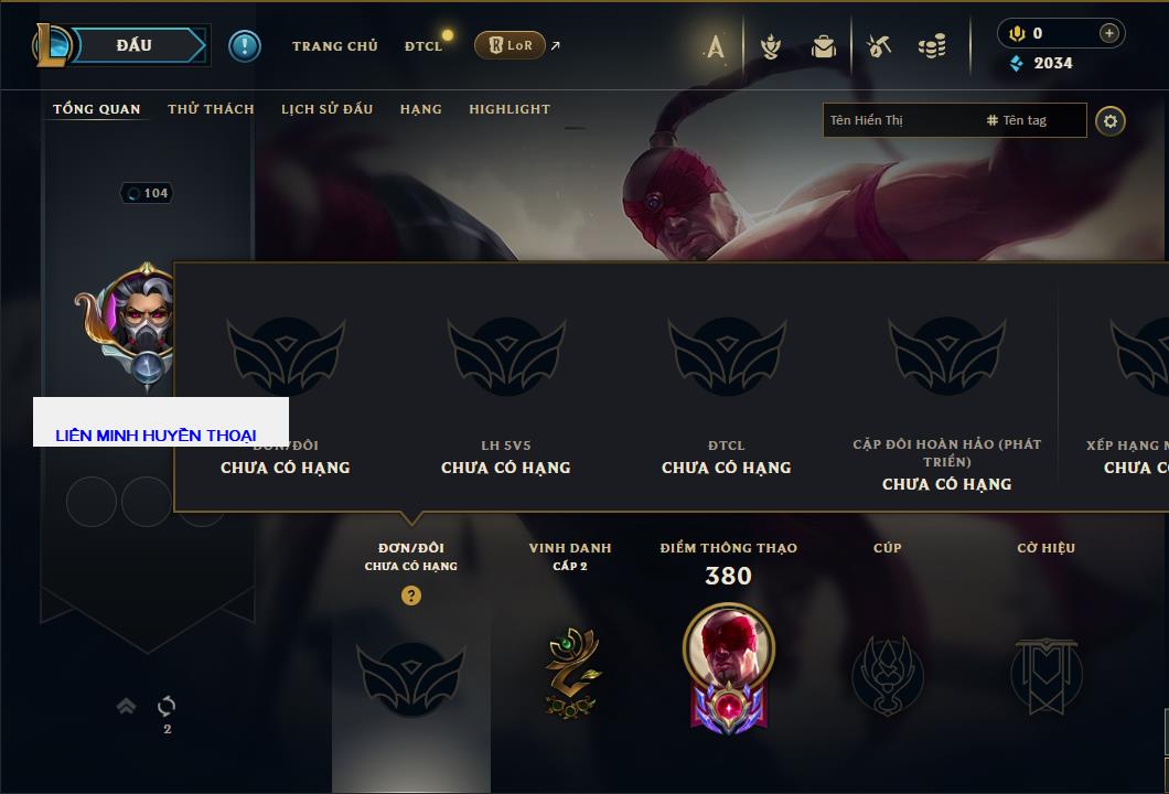 Tài khoản Liên Minh, ĐTCL mã số 61222 giá rẻ - Shop LMHT