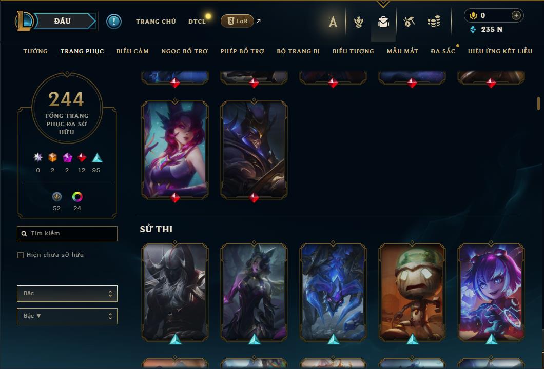 Hình ảnh chi tiết tài khoản LMHT mã số 61436 - Shop LMHT