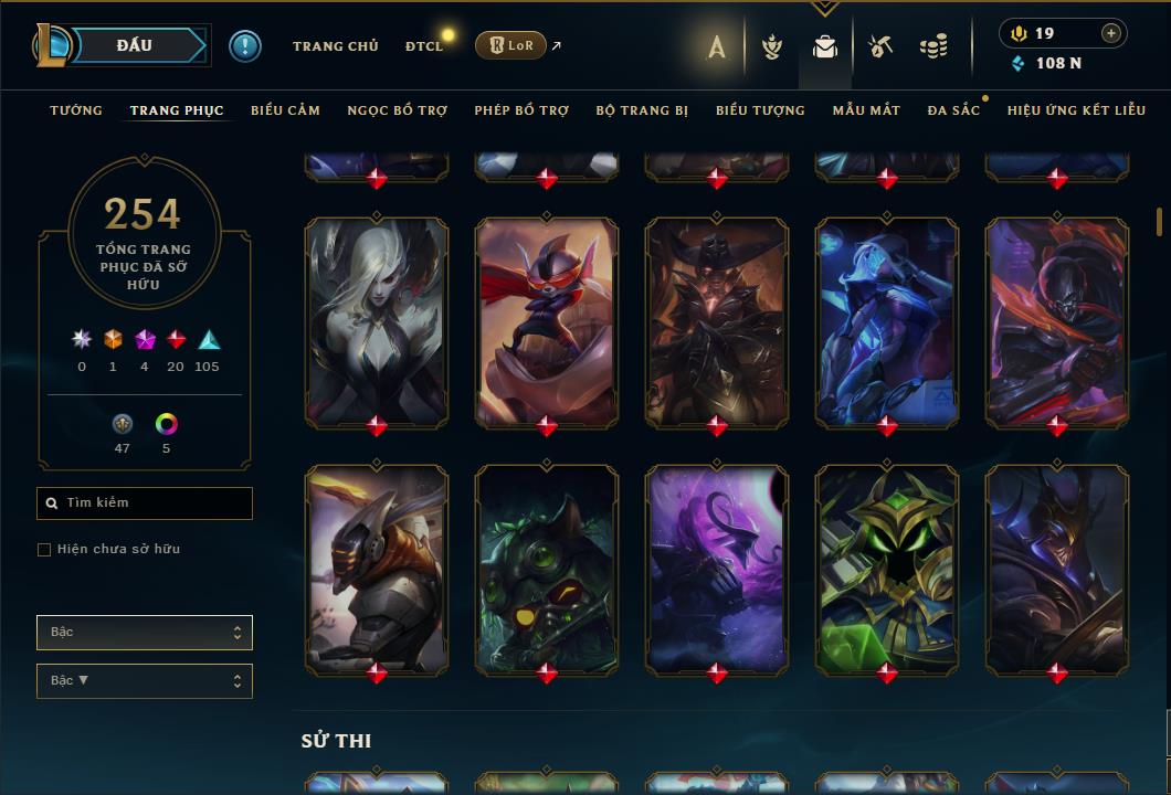 Hình ảnh chi tiết tài khoản LMHT mã số 61573 - Shop LMHT