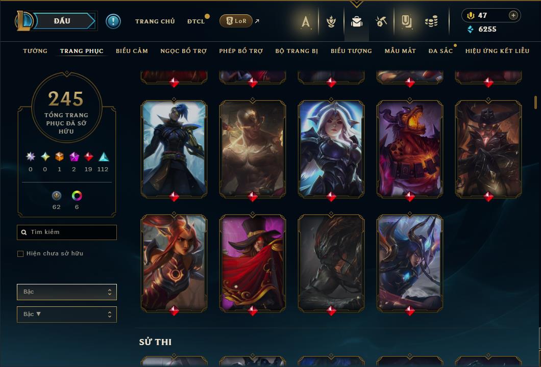 Hình ảnh chi tiết tài khoản LMHT mã số 64298 - Shop LMHT