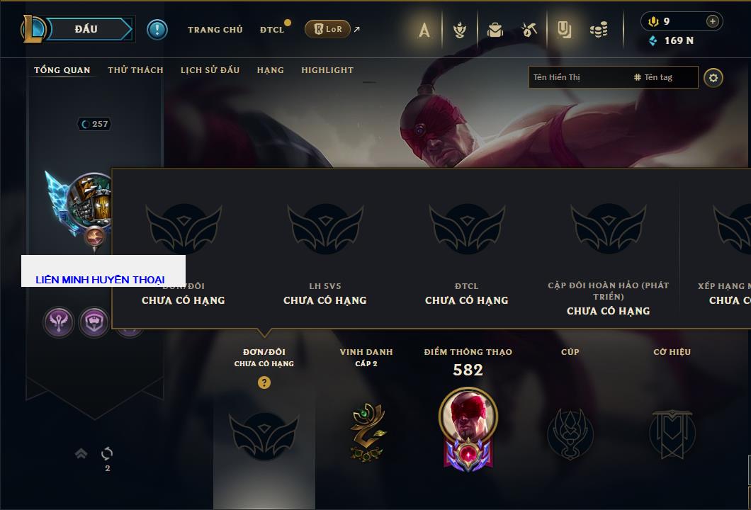 Hình ảnh chi tiết tài khoản LMHT mã số 64678 - Shop LMHT